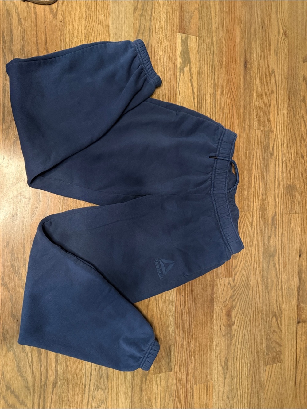 Reebok Women’s Dark Blue Fleece Joggers - Super Comfy!